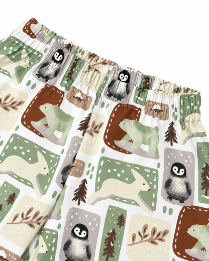 Woodland Wonders Kids Cotton Night Suit