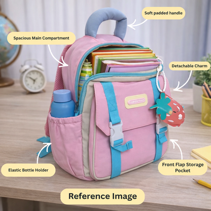 Classic Preschool Backpack with Strawberry Bliss Charm