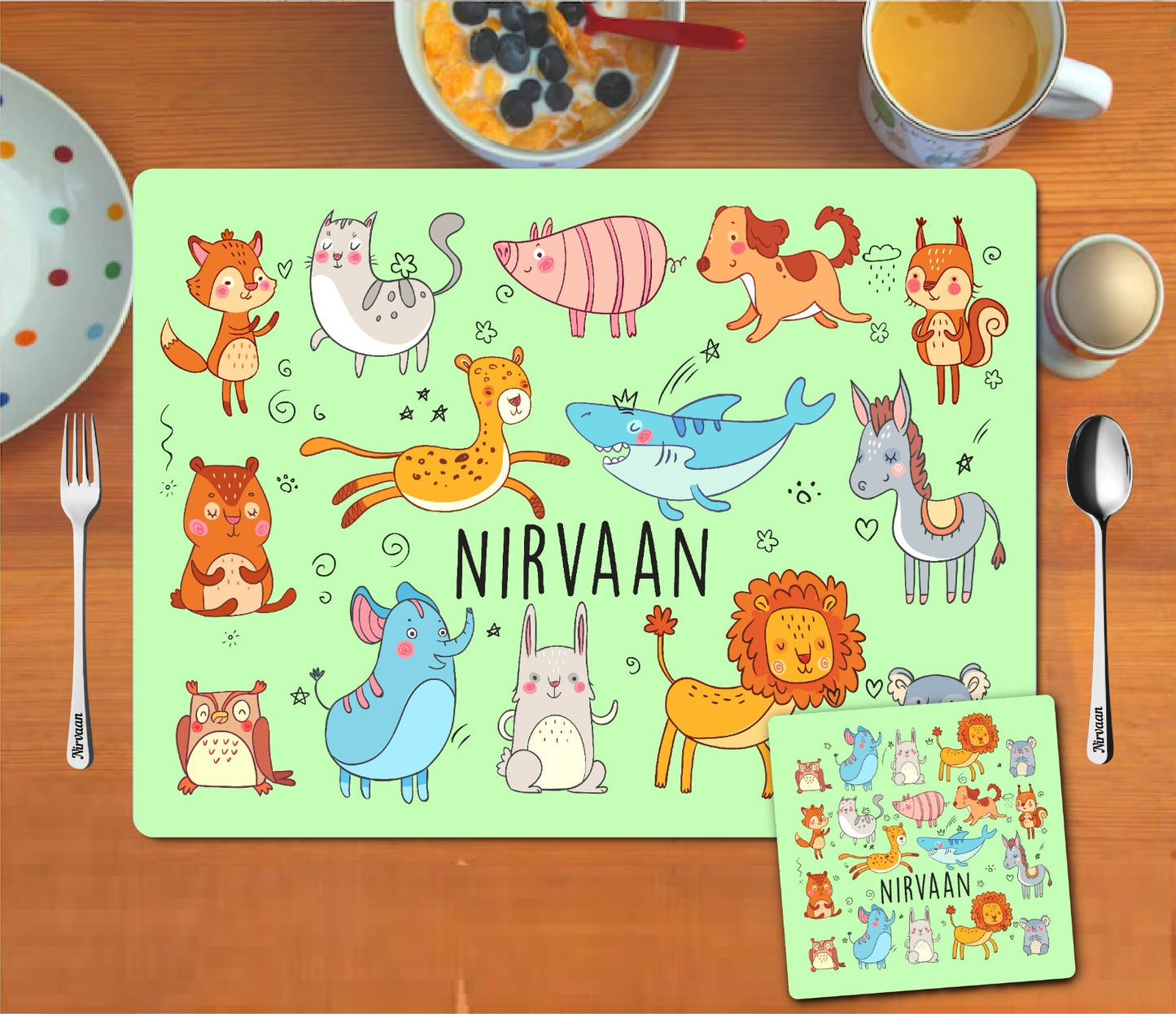 Mat Coaster Set
