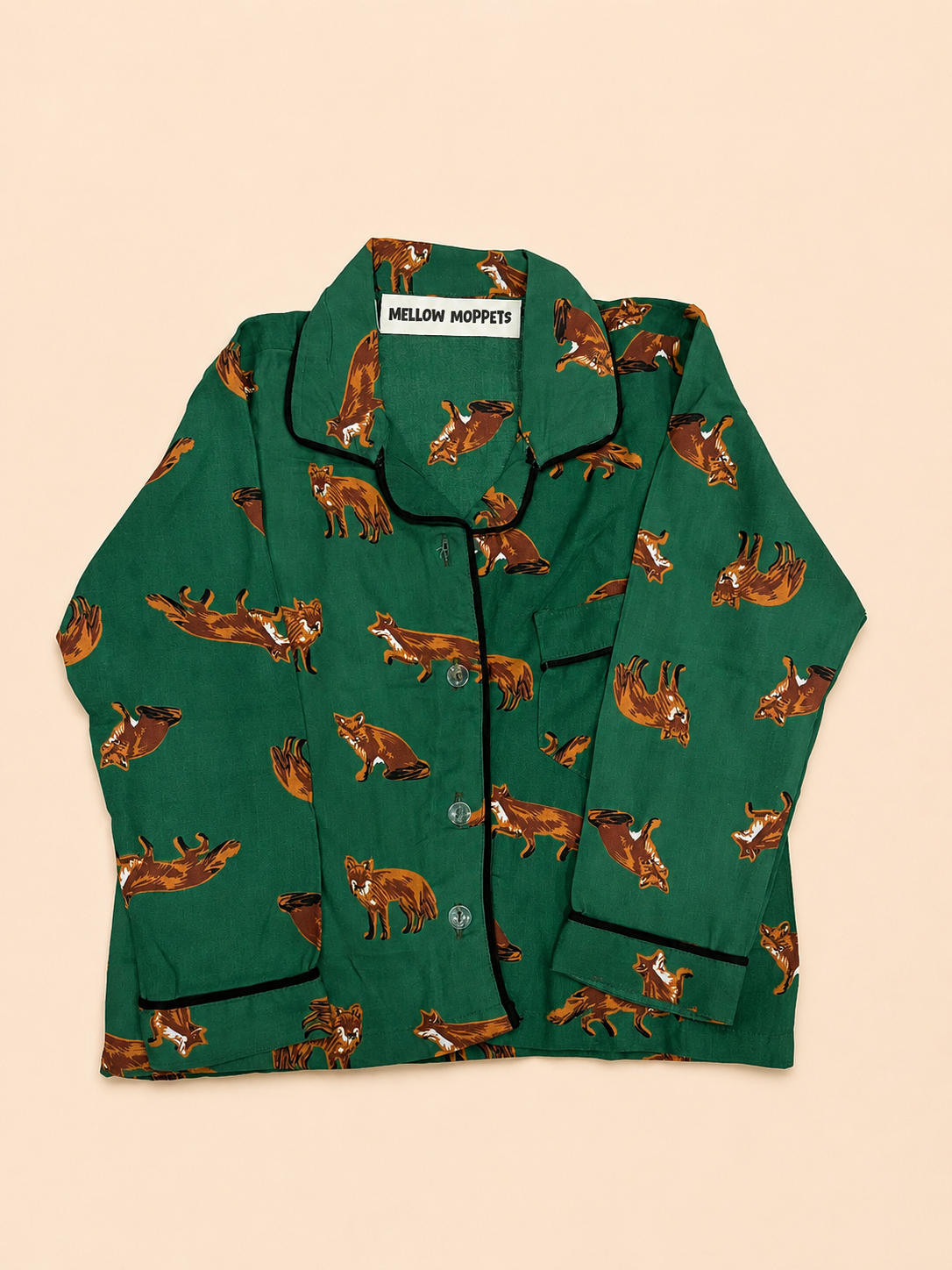 Little Wolf Full sleeves Night Suit