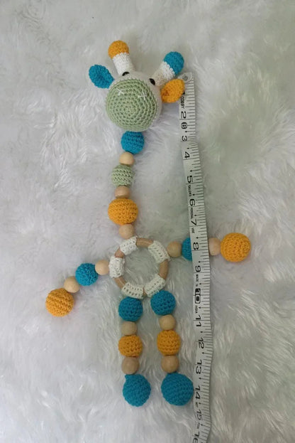 Giraffe Crochet Rattle Baby & Toddler