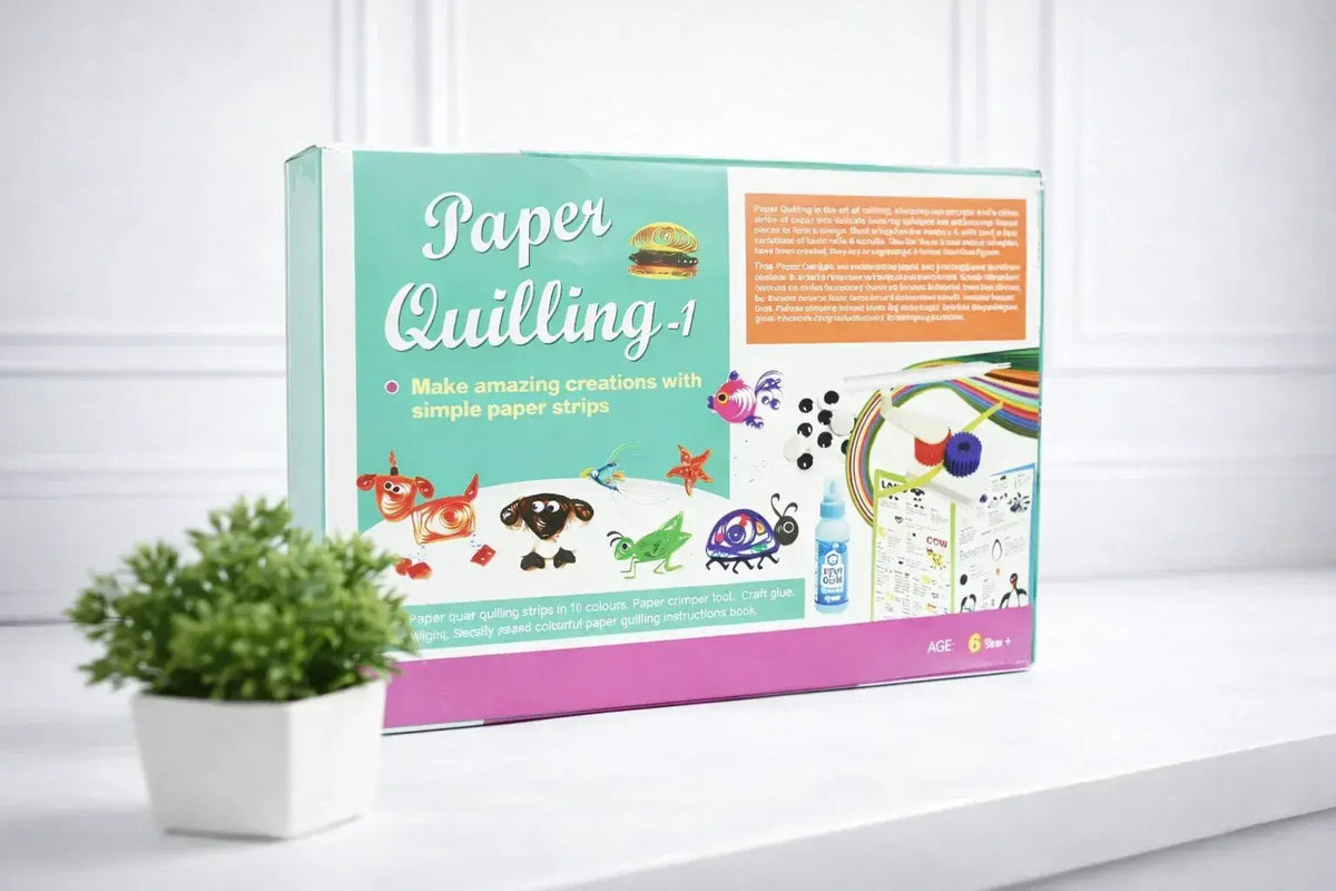 iLearnNGrow Mini Quilling Kit – Creative DIY Paper Quilling Set for Kids