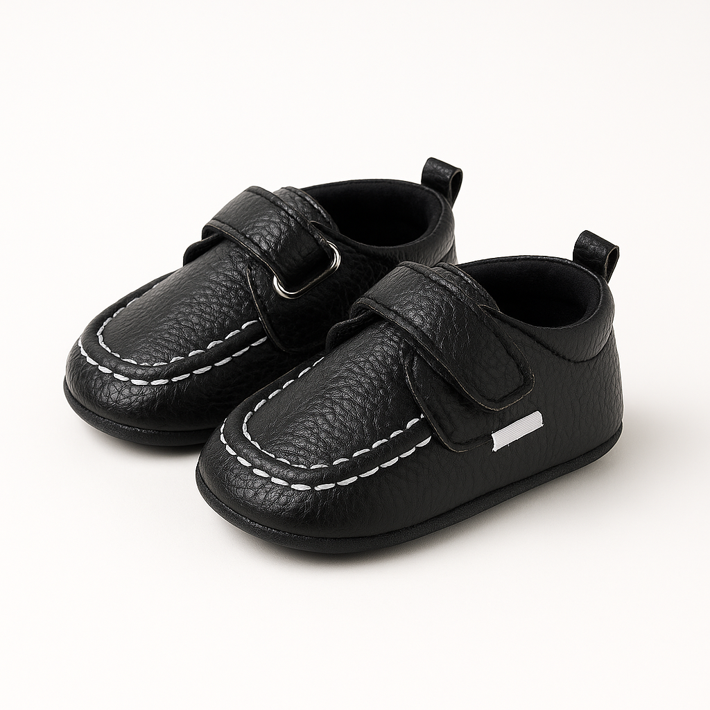 Velcro Loafers Brown Prewalkers for kids