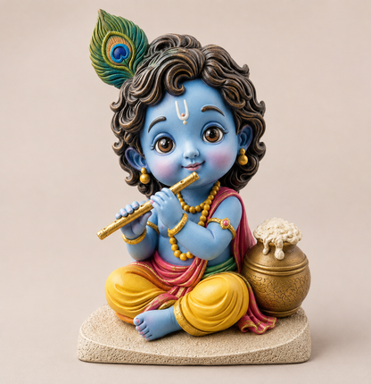 DIY 3D Colouring Bal Krishna Activity Kit