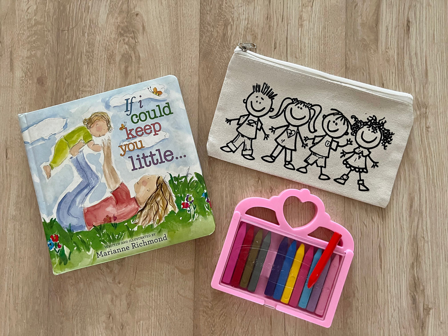 DIY Colouring Pouches