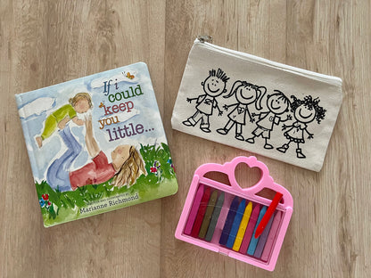 DIY Colouring Pouches