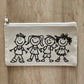 DIY Colouring Pouches