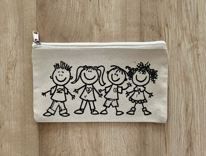 DIY Colouring Pouches