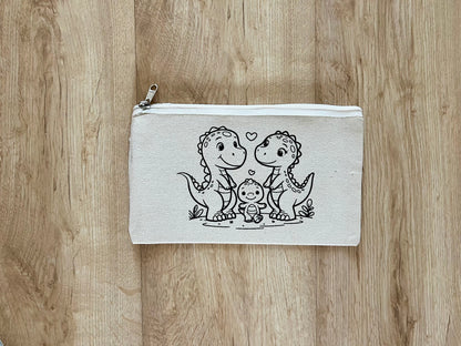 DIY Colouring Pouches