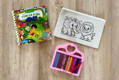 DIY Colouring Pouches