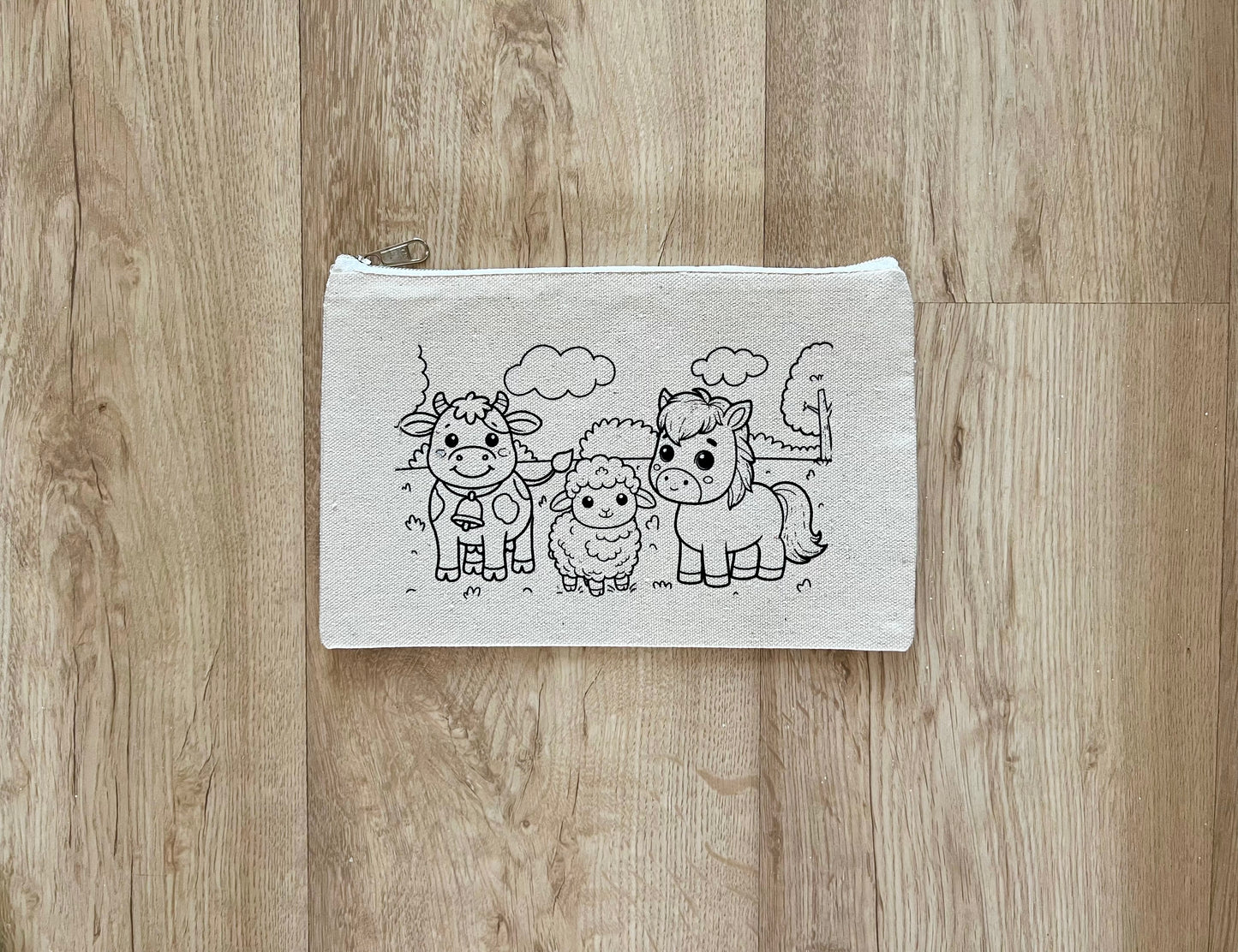 DIY Colouring Pouches