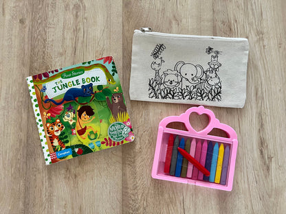 DIY Colouring Pouches