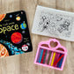 DIY Colouring Pouches