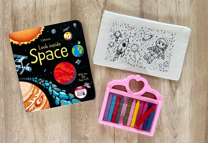 DIY Colouring Pouches