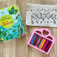 DIY Colouring Pouches