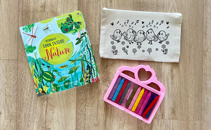 DIY Colouring Pouches