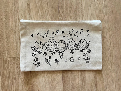 DIY Colouring Pouches