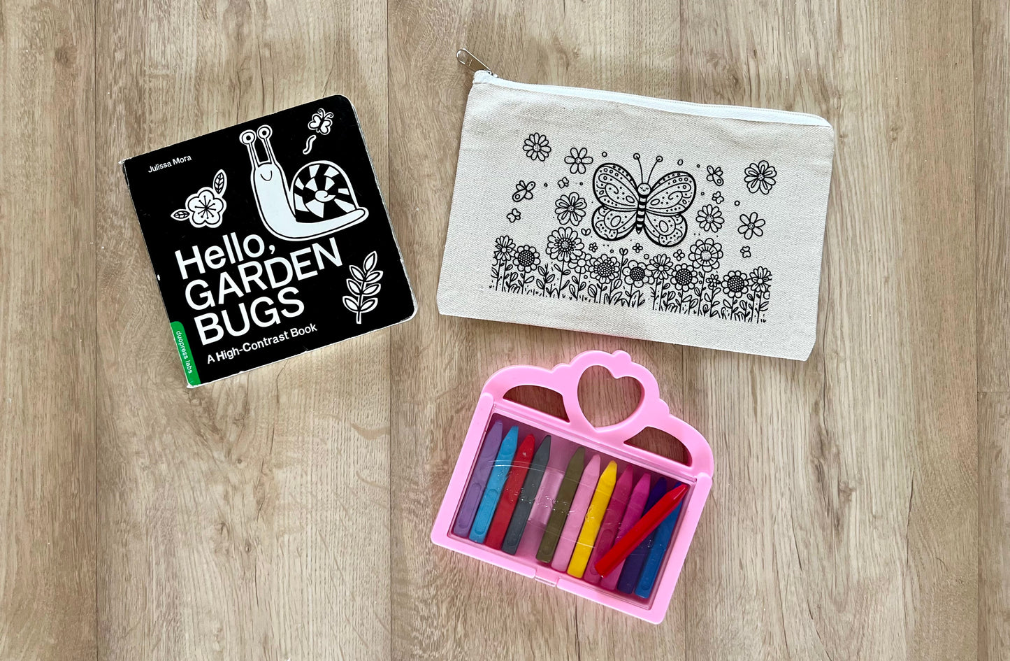 DIY Colouring Pouches