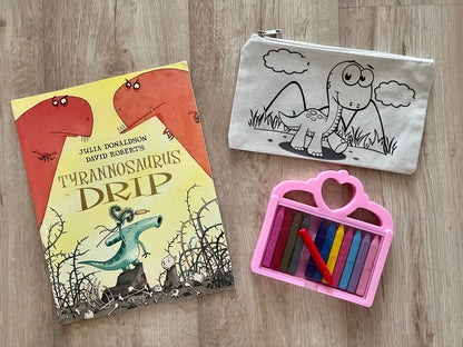 DIY Colouring Pouches