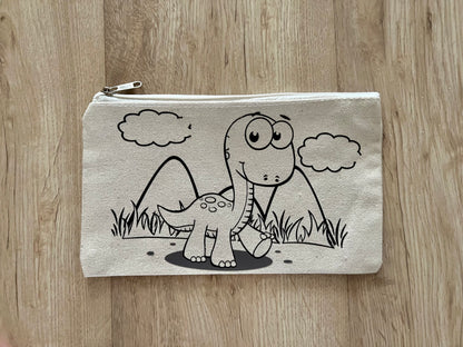DIY Colouring Pouches