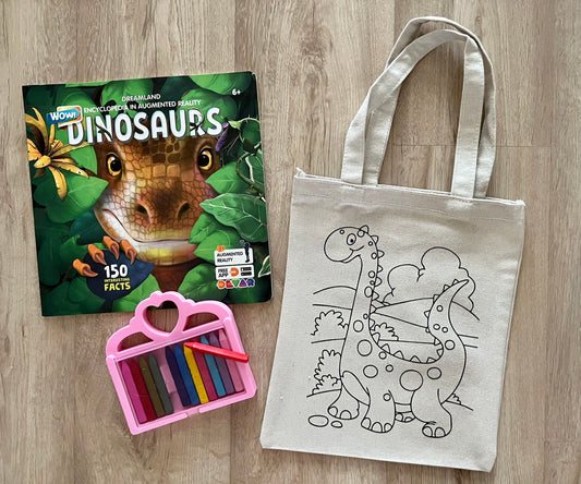 DIY Colouring Tote Bags