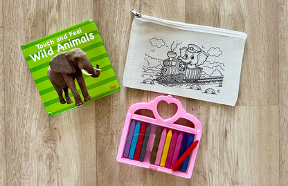 DIY Colouring Pouches