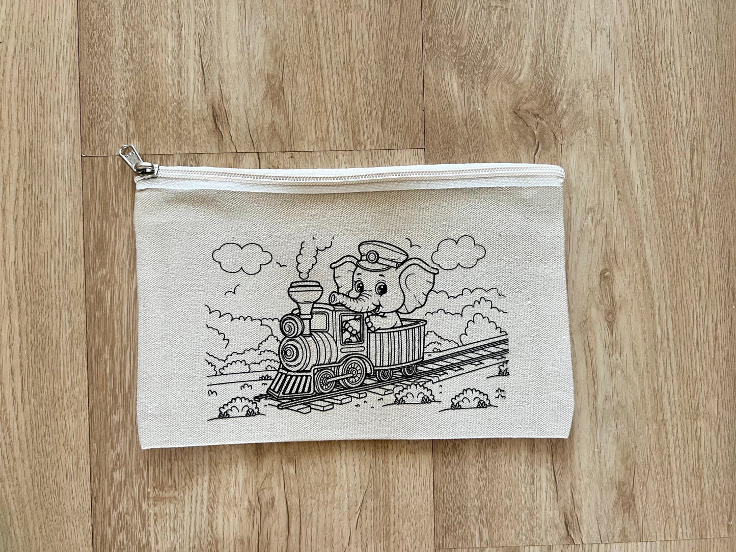 DIY Colouring Pouches