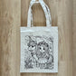 DIY Colouring Tote Bags