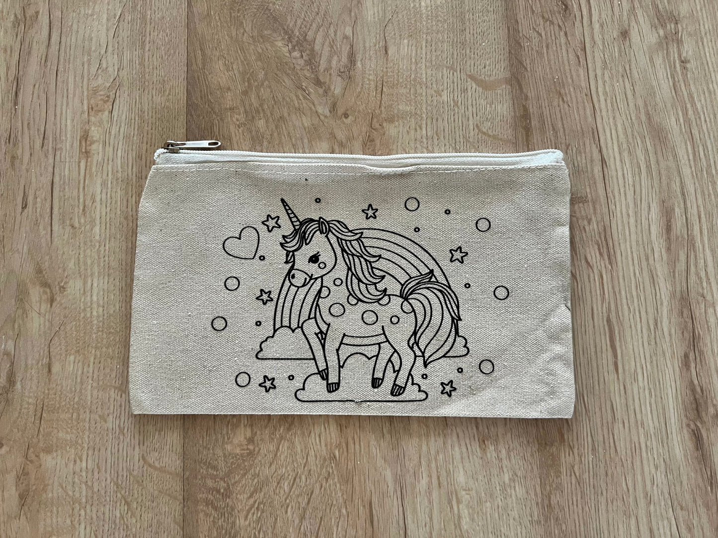 DIY Colouring Pouches