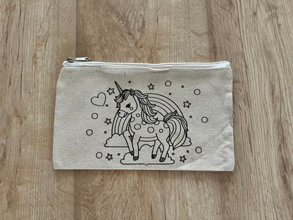 DIY Colouring Pouches