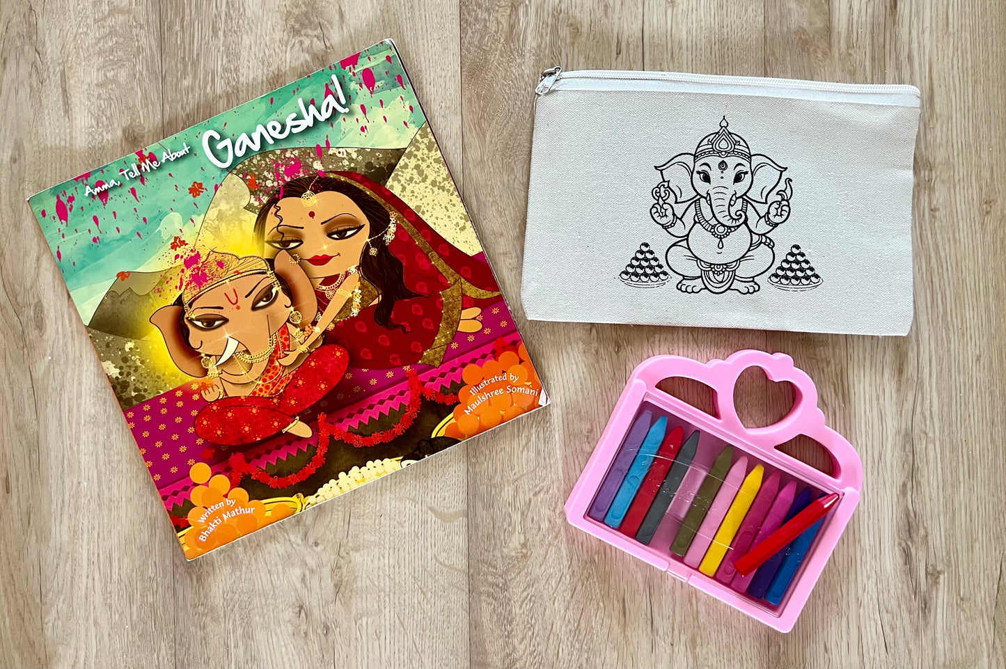 DIY Colouring Pouches
