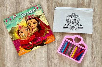 DIY Colouring Pouches