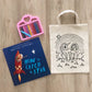 DIY Colouring Tote Bags
