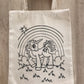 DIY Colouring Tote Bags