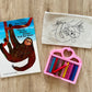 DIY Colouring Pouches