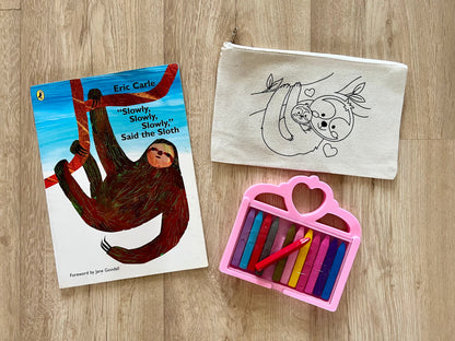 DIY Colouring Pouches