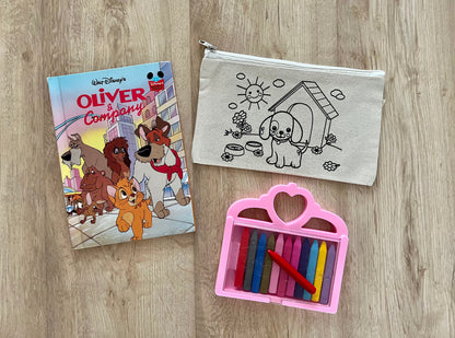DIY Colouring Pouches