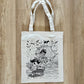 DIY Colouring Tote Bags