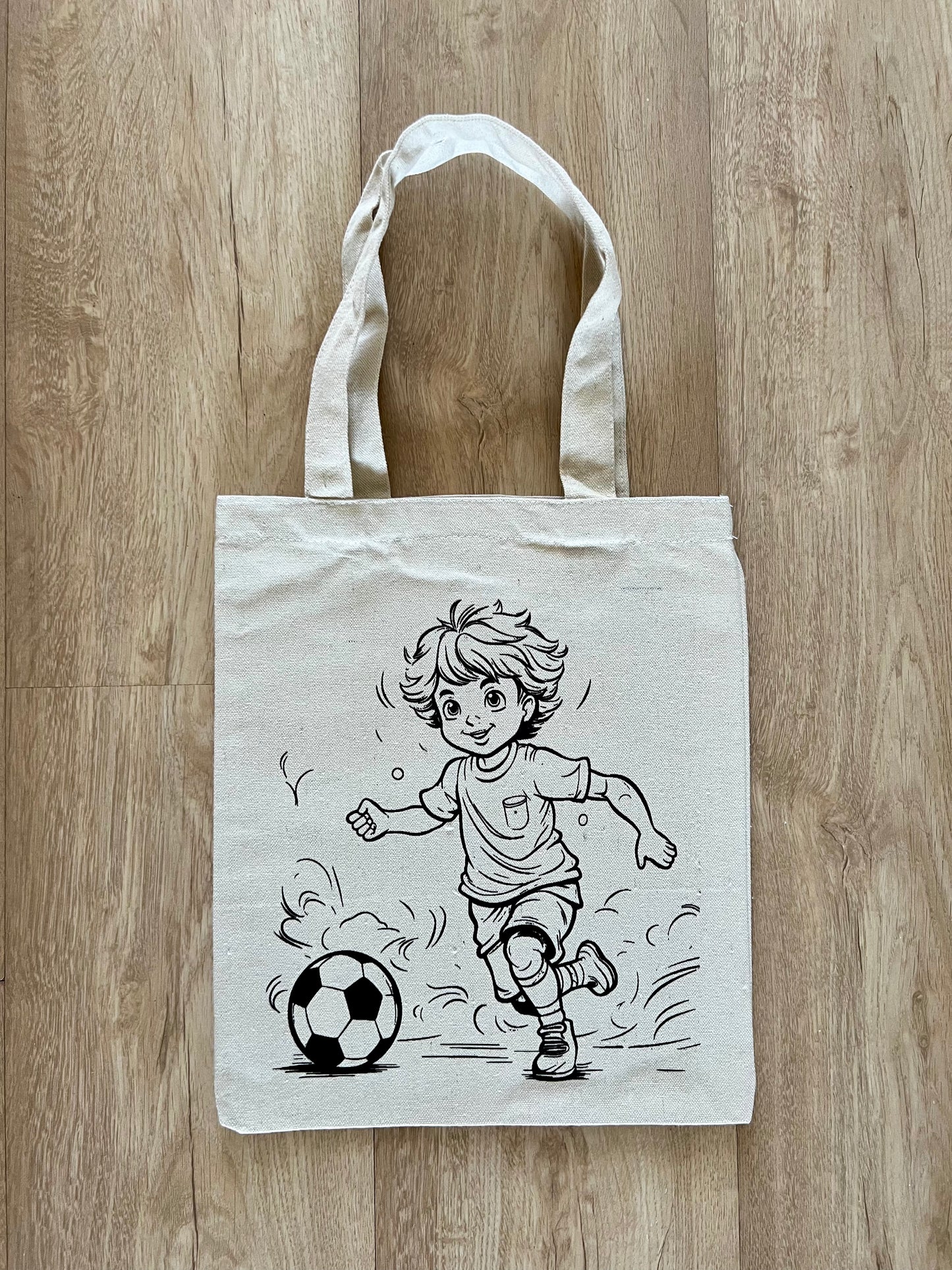 DIY Colouring Tote Bags