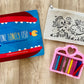 DIY Colouring Pouches