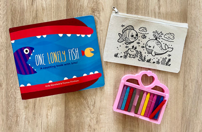 DIY Colouring Pouches