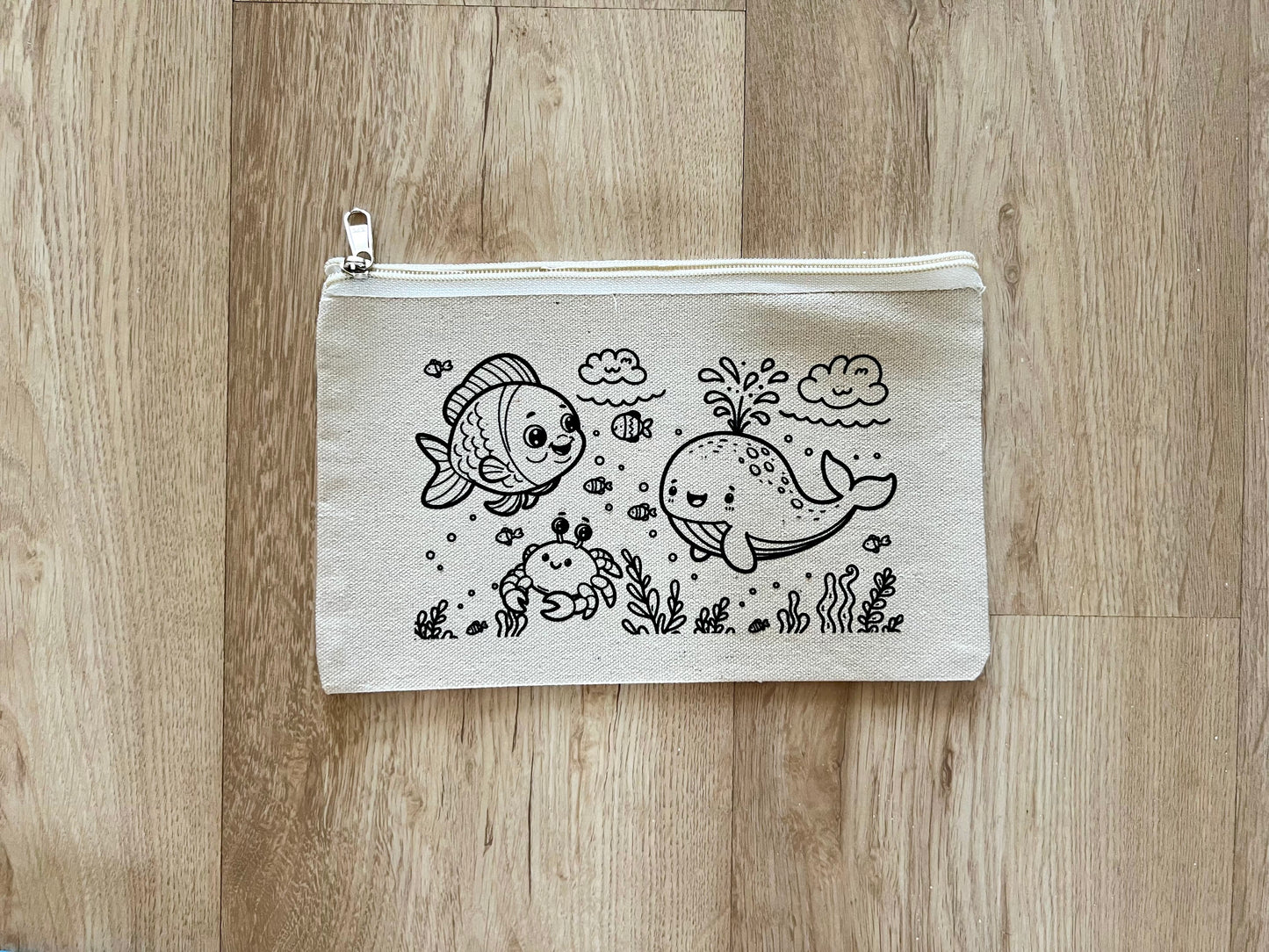 DIY Colouring Pouches