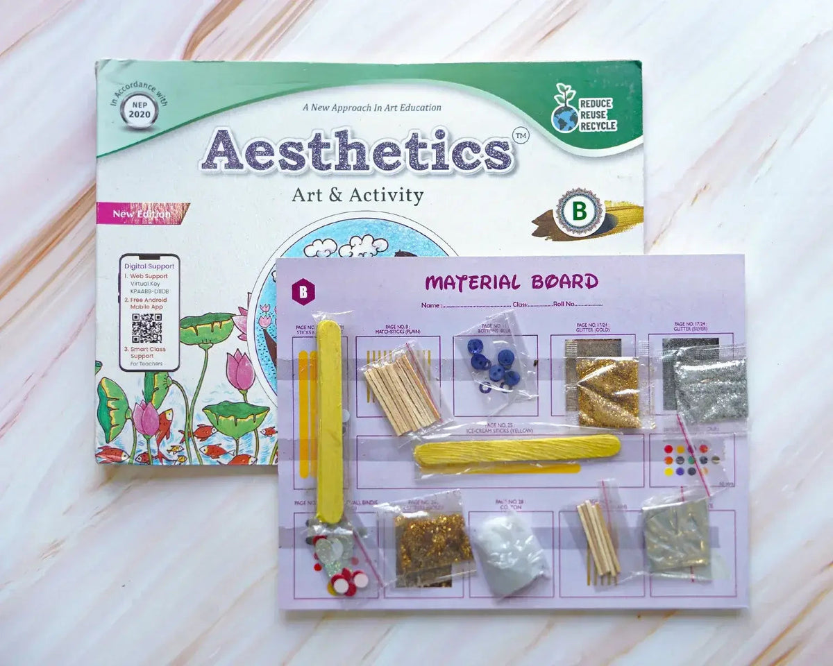 DIY Art & Craft Activity Book – Aesthetics for Kids