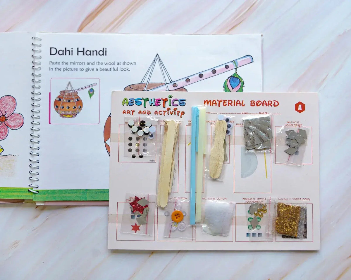 DIY Art & Craft Activity Book – Aesthetics for Kids