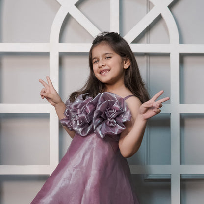 Tissue Flower Gown