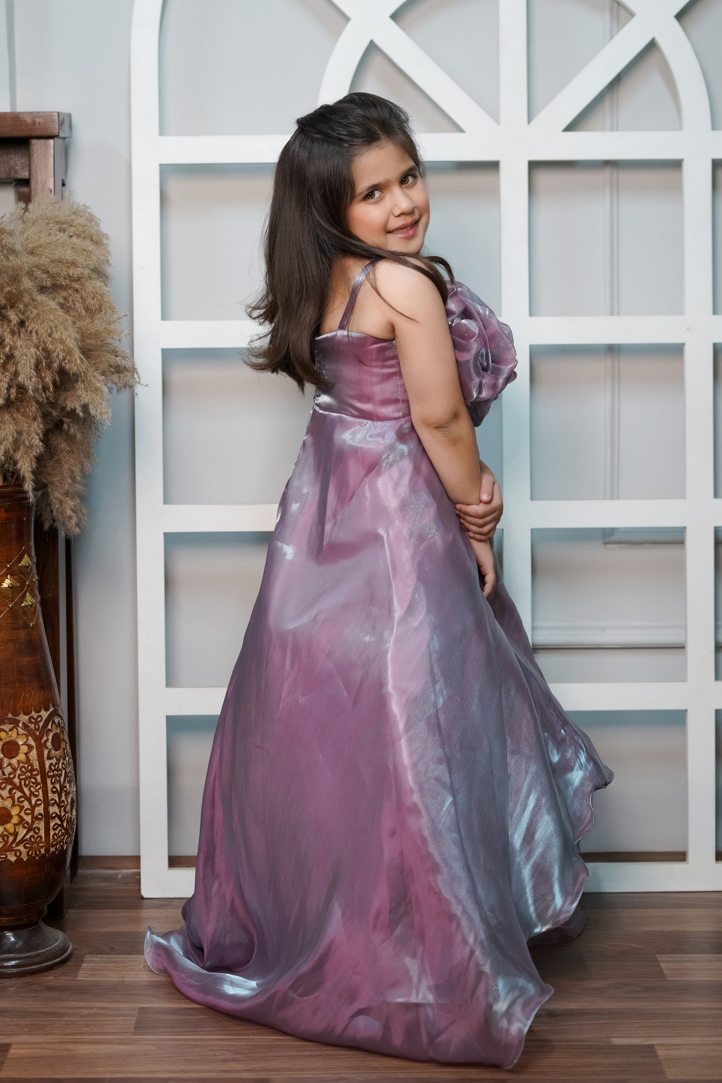 Tissue Flower Gown