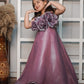 Tissue Flower Gown
