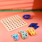 Shape Lacing Board Puzzle