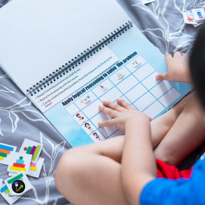 iLearnNGrow Cognitive Skill Workbook – Develop Critical Thinking, Memory