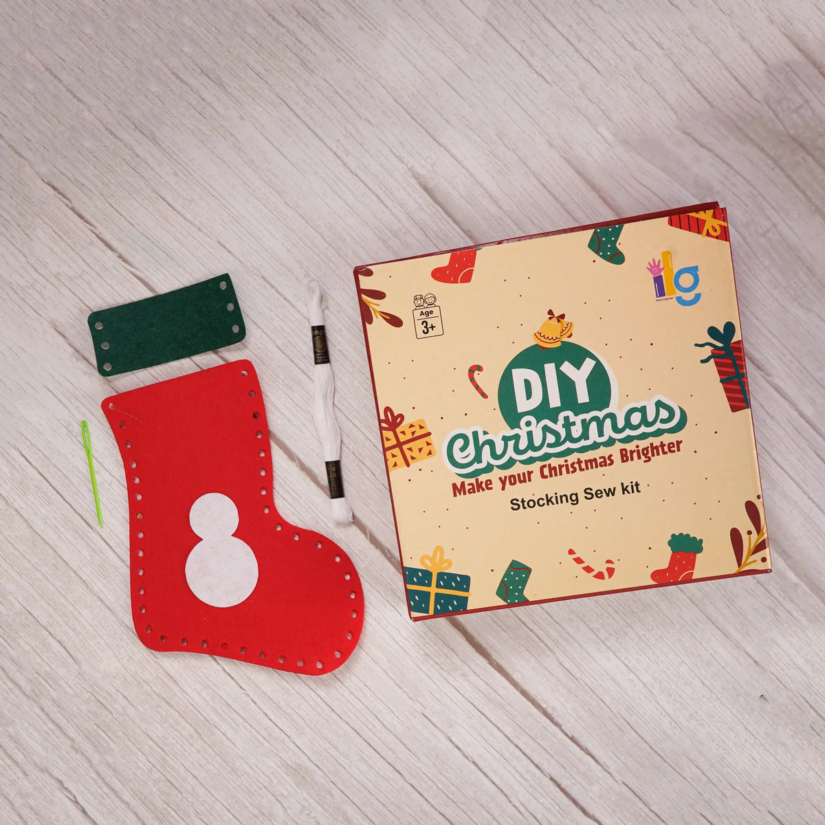 DIY Sew Your Own Stocking Kit – Fun Holiday Craft for Kids